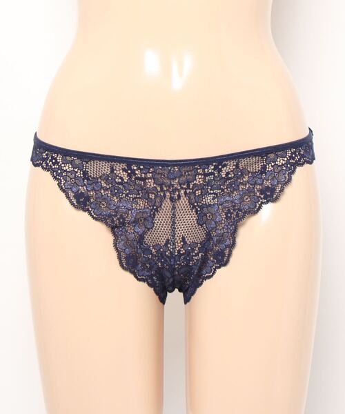 ANNEBRA(アンブラ)の「Zigzag2 モチーフレースソング(ショーツ・レディース・ネイビー/レッド・L/XL/M)」の14枚目の写真