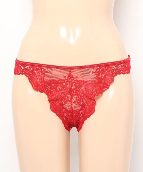 ANNEBRA(アンブラ)の「Zigzag2 モチーフレースソング(ショーツ・レディース・ネイビー/レッド・L/XL/M)」の15枚目の写真