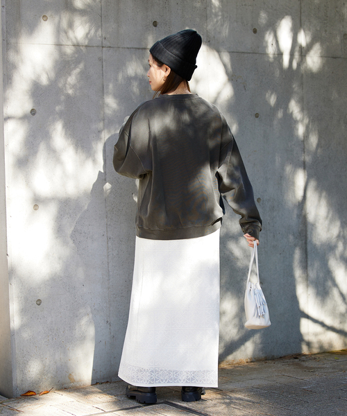 RIDING HIGH(ライディングハイ)の「■《別注》【RIDING HIGH/ライディングハイ】刺繍スウェット(スウェット・レディース・ブラック/グリーン/ボルドー/ベージュ・FREE)」の6枚目の写真