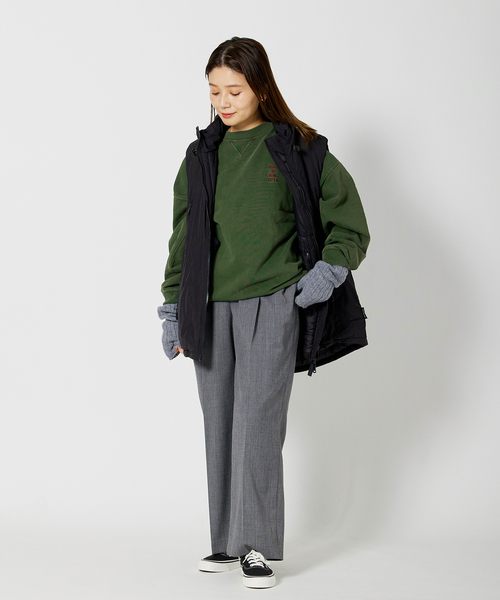 RIDING HIGH(ライディングハイ)の「■《別注》【RIDING HIGH/ライディングハイ】刺繍スウェット(スウェット・レディース・ブラック/グリーン/ボルドー/ベージュ・FREE)」の13枚目の写真