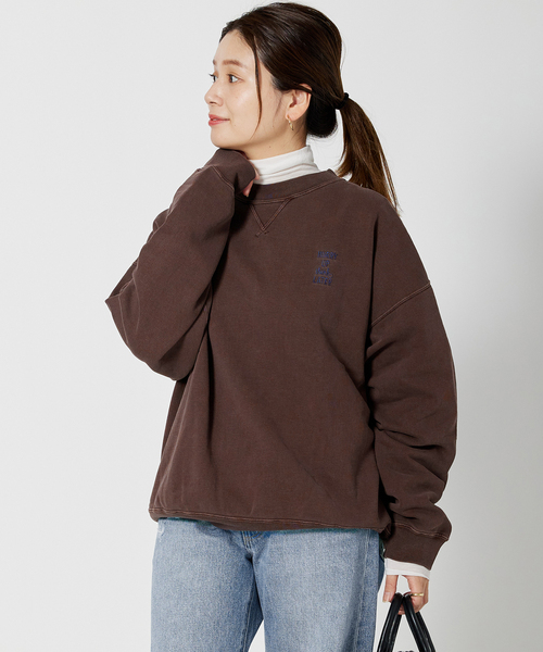 RIDING HIGH(ライディングハイ)の「■《別注》【RIDING HIGH/ライディングハイ】刺繍スウェット(スウェット・レディース・ブラック/グリーン/ボルドー/ベージュ・FREE)」の19枚目の写真