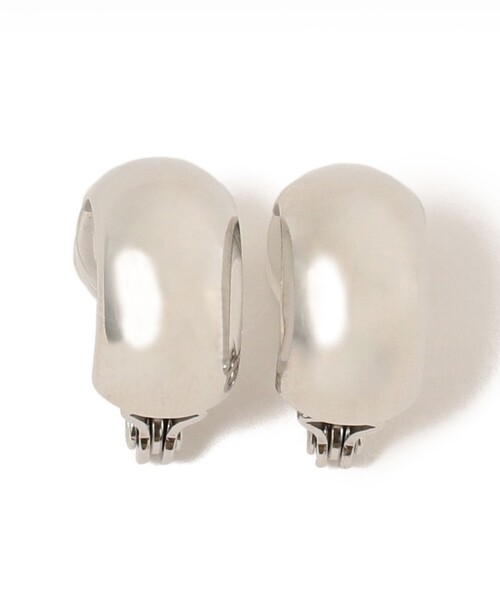 Ray BEAMS（レイビームス）の「Ray BEAMS / ハーフ フープ イヤリング（イヤリング・レディース・シルバー/ゴールド・ONE SIZE）」の3枚目の写真