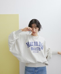 【WEB限定(一部店舗展開あり)】CAFEロゴスウェットプルオーバー