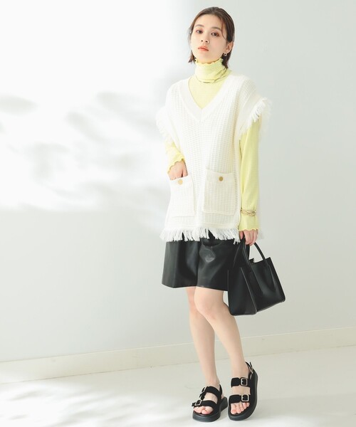 美品VERY 掲載!B:MING by BEAMS ツイードベスト  S B:MING by BEAMS - 美品VERY 掲載!B:MING by BEAMS ツイードベスト Sの