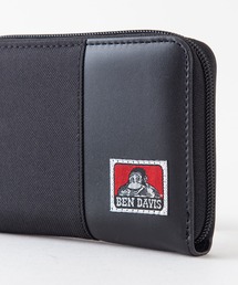 BEN DAVIS（ベンデイビス）の「【BEN DAVIS/ベンデイビス】ハーフラウンドウォレット　財布　ワンポイントブランドロゴ（財布）」