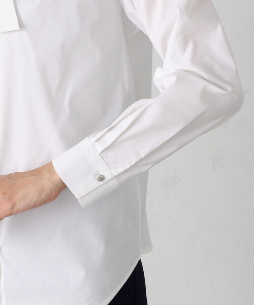 COMME CA ISM(コムサイズム)の「2WAY ボウタイシャツ(シャツ/ブラウス・レディース・ホワイト・MEDIUM/LARGE)」の10枚目の写真