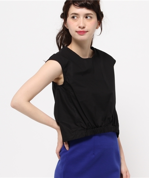 Ray BEAMS(レイビームス)の「Ray BEAMS / クルーネック コクーン プルオーバー(シャツ/ブラウス・レディース・ホワイト/ブラック/ピンク・1/0)」の3枚目の写真