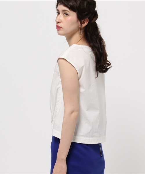 Ray BEAMS(レイビームス)の「Ray BEAMS / クルーネック コクーン プルオーバー(シャツ/ブラウス・レディース・ホワイト/ブラック/ピンク・1/0)」の8枚目の写真