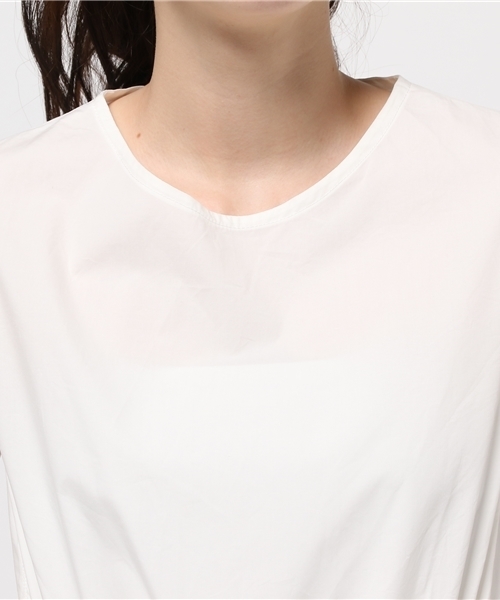 Ray BEAMS(レイビームス)の「Ray BEAMS / クルーネック コクーン プルオーバー(シャツ/ブラウス・レディース・ホワイト/ブラック/ピンク・1/0)」の10枚目の写真