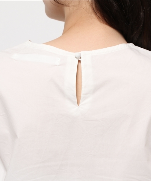 Ray BEAMS(レイビームス)の「Ray BEAMS / クルーネック コクーン プルオーバー(シャツ/ブラウス・レディース・ホワイト/ブラック/ピンク・1/0)」の6枚目の写真