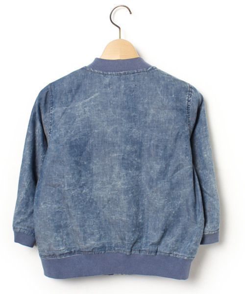 mystic（ミスティック）の「ジップアップブルゾン（ブルゾン・レディース・ブルー・FREE）」の2枚目の写真