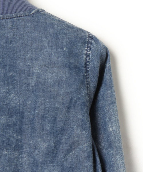 mystic（ミスティック）の「ジップアップブルゾン（ブルゾン・レディース・ブルー・FREE）」の4枚目の写真