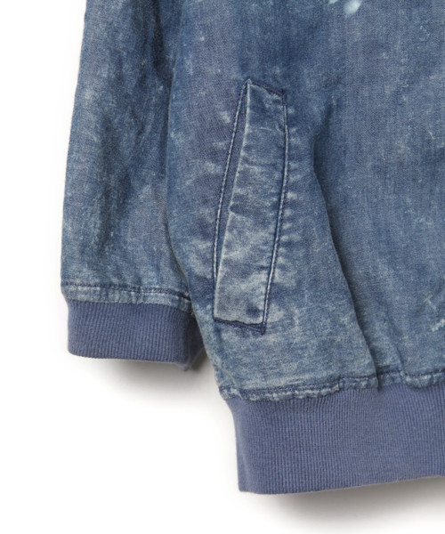 mystic（ミスティック）の「ジップアップブルゾン（ブルゾン・レディース・ブルー・FREE）」の5枚目の写真