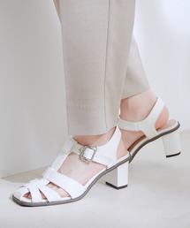 Juze | スクエアトゥヒールグルカサンダル(サンダル)