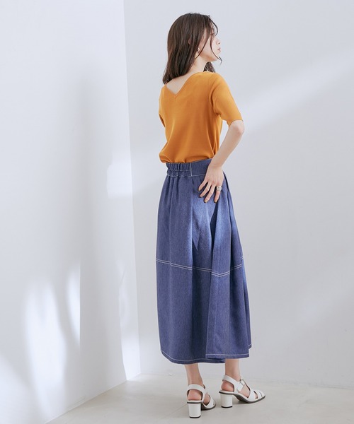 Juze（ジュゼ）の「スクエアトゥヒールグルカサンダル（サンダル・レディース・ブラック/イエロー/オフホワイト・22.5cm/23.5cm/24.5cm）」の14枚目の写真