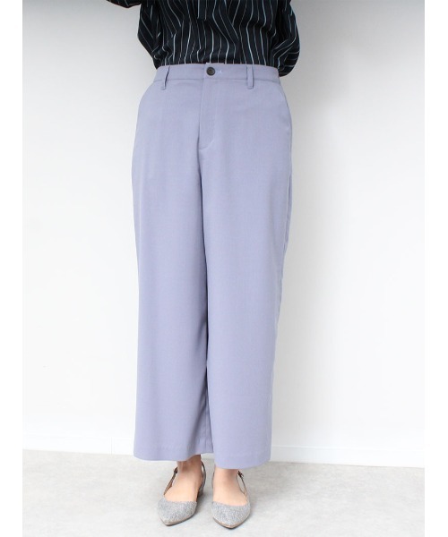 fleur by mint breeze(フルールバイミントブリーズ)の「【L~5L 大きいサイズ】【セットカップ可】 サイド スリット ワイド パンツ(その他パンツ・レディース・ネイビー/ブルー・3L/4L/5L/LL/L)」の12枚目の写真