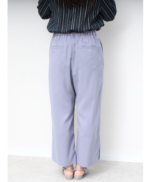 fleur by mint breeze(フルールバイミントブリーズ)の「【L~5L 大きいサイズ】【セットカップ可】 サイド スリット ワイド パンツ(その他パンツ・レディース・ネイビー/ブルー・3L/4L/5L/LL/L)」の15枚目の写真