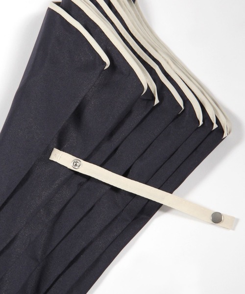 GLOBAL WORK（グローバルワーク）の「フラワーパイピング傘/170660（長傘・レディース・ホワイト/ライトグリーン/ネイビー・FREE）」の6枚目の写真