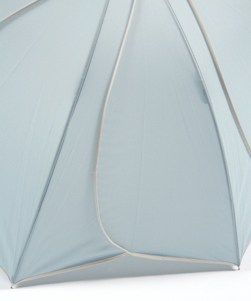 GLOBAL WORK（グローバルワーク）の「フラワーパイピング傘/170660（長傘・レディース・ホワイト/ライトグリーン/ネイビー・FREE）」の11枚目の写真