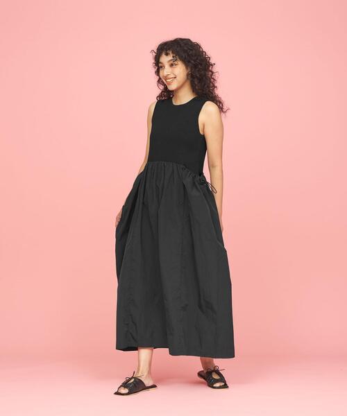 美品✨セブンテン ドッキングワンピース ブラック Sサイズ CITEN（シテン）の「＜CITEN＞ドッキング ワンピース