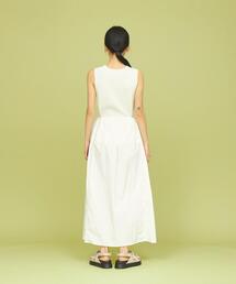 美品★完売品CITEN シテン　ドッキングワンピース　ホワイト　ロングワンピース 美品☆完売品CITEN シテン ドッキングワンピース ホワイト
