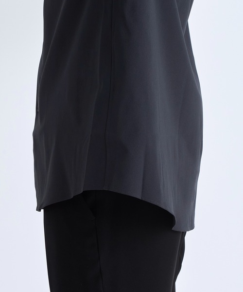 STUDIOUS（ステュディオス）の「【オールシーズン着用可能】WEB限定 WORSTEX LONG SLEEVE SHIRT/リラックスフィット レギュラーカラーシャツ（シャツ/ブラウス・メンズ・グレイッシュベージュ/ブラック/オフホワイト/ブルーグレー/セージグリーン・1/3/2）」の20枚目の写真