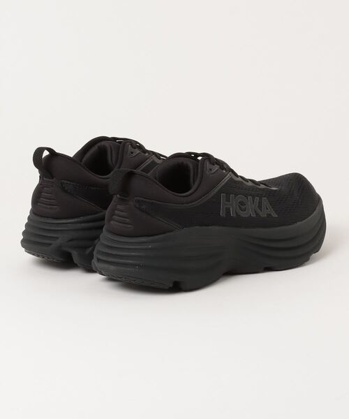 HOKA（ホカ）の「HOKA:M BONDI 8（スニーカー・メンズ・ブラック・11/10/9）」の2枚目の写真