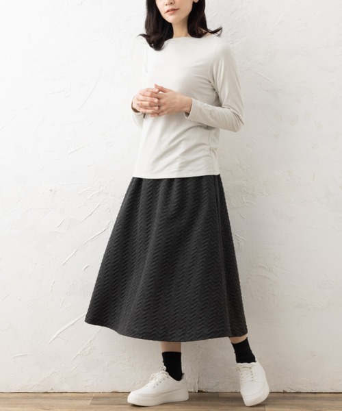 aunt lily（アントリリー）の「裏毛フーディベスト&ボートネックプルオーバー（ベスト・レディース・ネイビー/ピンク/ブラック/オフホワイト/セージグリーン・7号/9号/11号/13号/15号）」の18枚目の写真