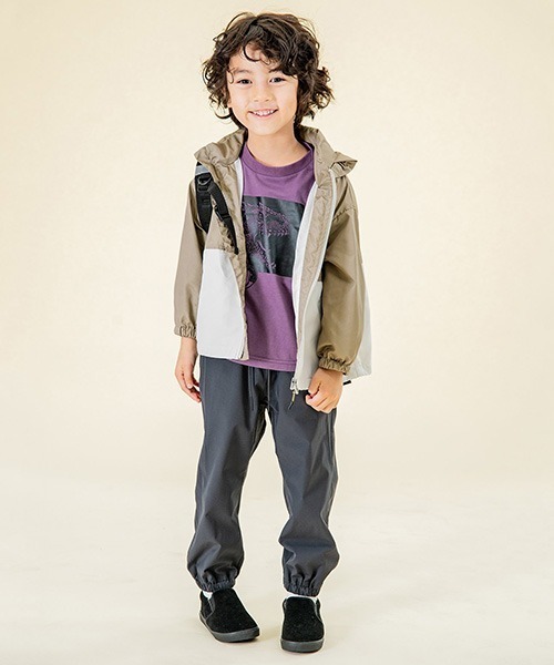 F.O.KIDS（エフオーキッズ）の「F.O.KIDS/エフオーキッズ ウインドブレーカー（ブルゾン・キッズ・ベージュ/ブラック/グレー・120/140/130）」の21枚目の写真