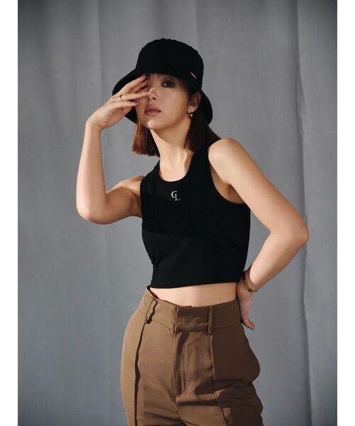 CALNAMUR(カルナムール)の「ハイウエストソフトフレアーパンツ(その他パンツ・レディース・ブラウン/ブラック・SMALL/MEDIUM)」の22枚目の写真