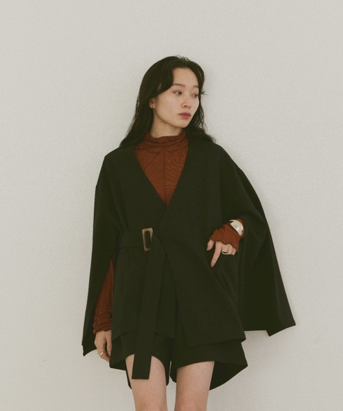 moi tytto（モイテュット）の「メロウロングスリーブトップス（Tシャツ/カットソー・レディース・ナチュラル/ブラウン/ブラック・FREE）」の22枚目の写真