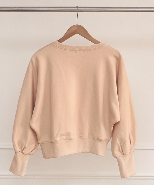 flower（フラワー）の「ドルマンスリーブスウェット（スウェット・レディース・ピンク/アイボリー・FREE）」の19枚目の写真