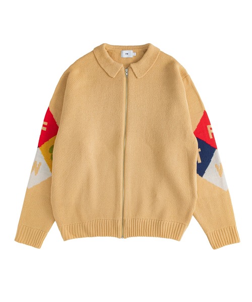 FTW(エフティダブリュー)の「COLOR BLOCK KNIT SHIRT(ニット/セーター・メンズ・ブラック/マルチ/アイボリー・MEDIUM/LARGE)」の16枚目の写真