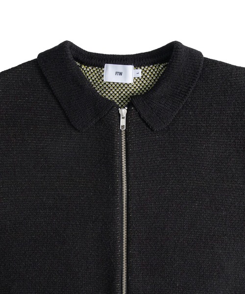 FTW(エフティダブリュー)の「COLOR BLOCK KNIT SHIRT(ニット/セーター・メンズ・ブラック/マルチ/アイボリー・MEDIUM/LARGE)」の8枚目の写真