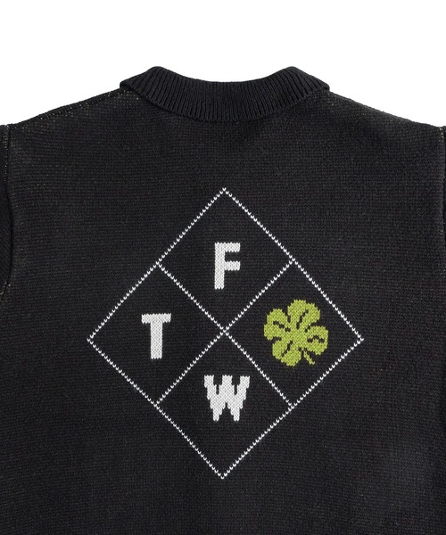 FTW(エフティダブリュー)の「COLOR BLOCK KNIT SHIRT(ニット/セーター・メンズ・ブラック/マルチ/アイボリー・MEDIUM/LARGE)」の14枚目の写真