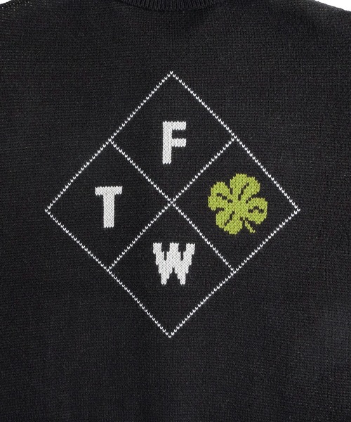 FTW(エフティダブリュー)の「COLOR BLOCK KNIT SHIRT(ニット/セーター・メンズ・ブラック/マルチ/アイボリー・MEDIUM/LARGE)」の15枚目の写真