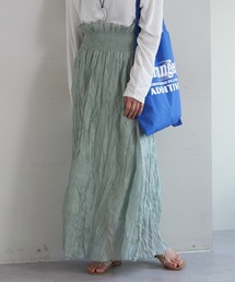 SHENERY | シアーワッシャーギャザースカート(スカート)