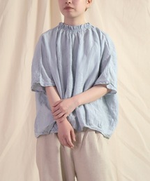 Brocante | [Brocante / ブロカント] フレンチリネンシャンブレー リュシュブラウス(シャツ/ブラウス)