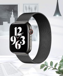 Burner（バーナー）の「【24 BURNER SELECT】Apple Watch バンド / アップルウォッチ ベルト / Series8 / 7 / 6 / 5 / SE / 4 / 45 / 41 / 44 / 40 / アップルウオッチ バンド / ステンレス（デジタル腕時計・キッズ）」