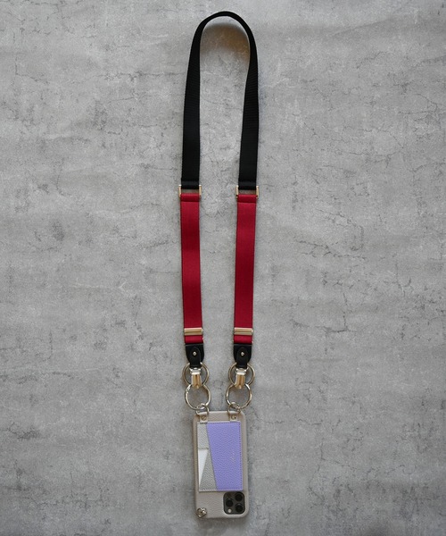 An+u（アンユー）の「マルチウェイ ワンショルサスペンダー / スマホショルダー（サスペンダー・レディース・ブラック/オフホワイト/バーガンディー/ブラウン/カーキ・MEDIUM/SMALL）」の13枚目の写真