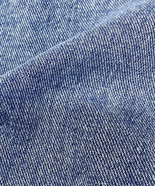 NANEA（ナネア）の「デニムジャケット　ラウンドヘムGジャン（デニムジャケット・レディース・インディゴブルー・ONE SIZE）」の7枚目の写真