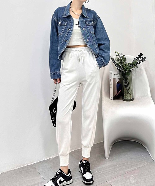 NANEA（ナネア）の「デニムジャケット　ラウンドヘムGジャン（デニムジャケット・レディース・インディゴブルー・ONE SIZE）」の13枚目の写真