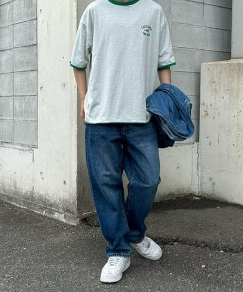 RODEO CROWNS WIDE BOWL(ロデオクラウンズワイドボウル)の「STRAIGHT DENIM(デニムパンツ・メンズ・ブルー/ライトブルー・LARGE/MEDIUM)」の20枚目の写真