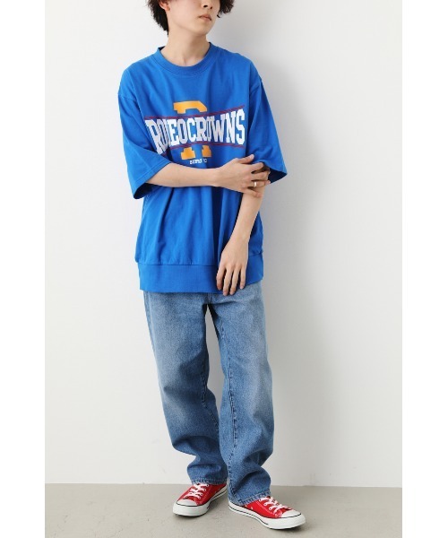 RODEO CROWNS WIDE BOWL(ロデオクラウンズワイドボウル)の「STRAIGHT DENIM(デニムパンツ・メンズ・ブルー/ライトブルー・LARGE/MEDIUM)」の17枚目の写真