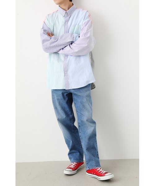 RODEO CROWNS WIDE BOWL(ロデオクラウンズワイドボウル)の「STRAIGHT DENIM(デニムパンツ・メンズ・ブルー/ライトブルー・LARGE/MEDIUM)」の15枚目の写真