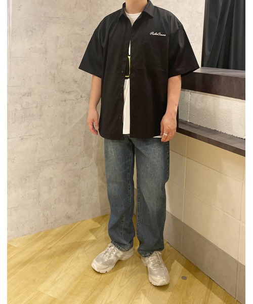 RODEO CROWNS WIDE BOWL(ロデオクラウンズワイドボウル)の「STRAIGHT DENIM(デニムパンツ・メンズ・ブルー/ライトブルー・LARGE/MEDIUM)」の8枚目の写真