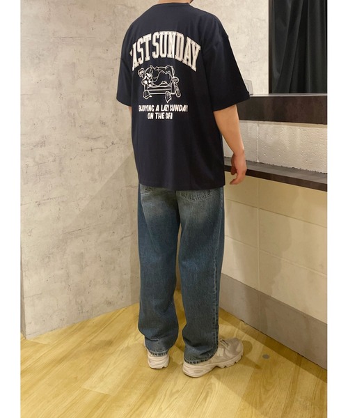 RODEO CROWNS WIDE BOWL(ロデオクラウンズワイドボウル)の「STRAIGHT DENIM(デニムパンツ・メンズ・ブルー/ライトブルー・LARGE/MEDIUM)」の6枚目の写真