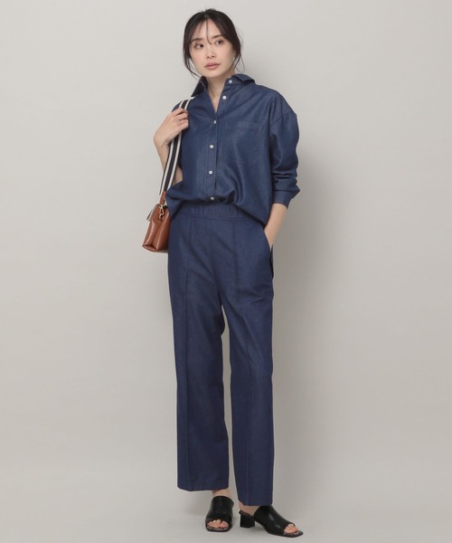 Elura（エルーラ）の「大人キレイめデニムパンツ（デニムパンツ・レディース・ライトブルー/ネイビー・SMALL/LARGE/MEDIUM）」の20枚目の写真
