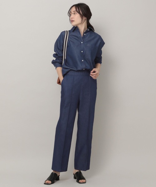Elura（エルーラ）の「大人キレイめデニムパンツ（デニムパンツ・レディース・ライトブルー/ネイビー・SMALL/LARGE/MEDIUM）」の8枚目の写真
