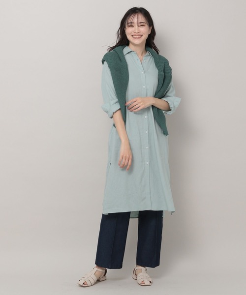 Elura（エルーラ）の「大人キレイめデニムパンツ（デニムパンツ・レディース・ライトブルー/ネイビー・SMALL/LARGE/MEDIUM）」の16枚目の写真